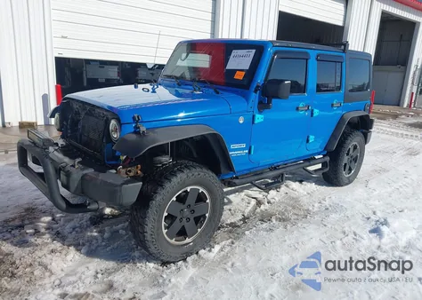 2012 Jeep Wrangler Unlimited Sport z USA, uszkodzony, nr VIN 1C4BJWDG8CL142180